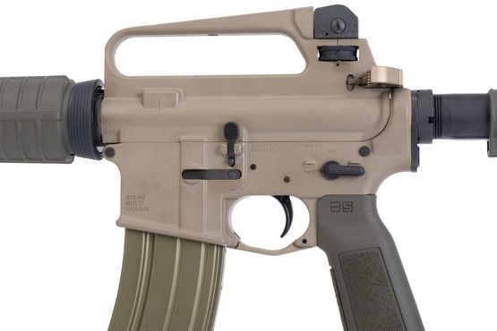 Car-15 with geissele ambi charging handle